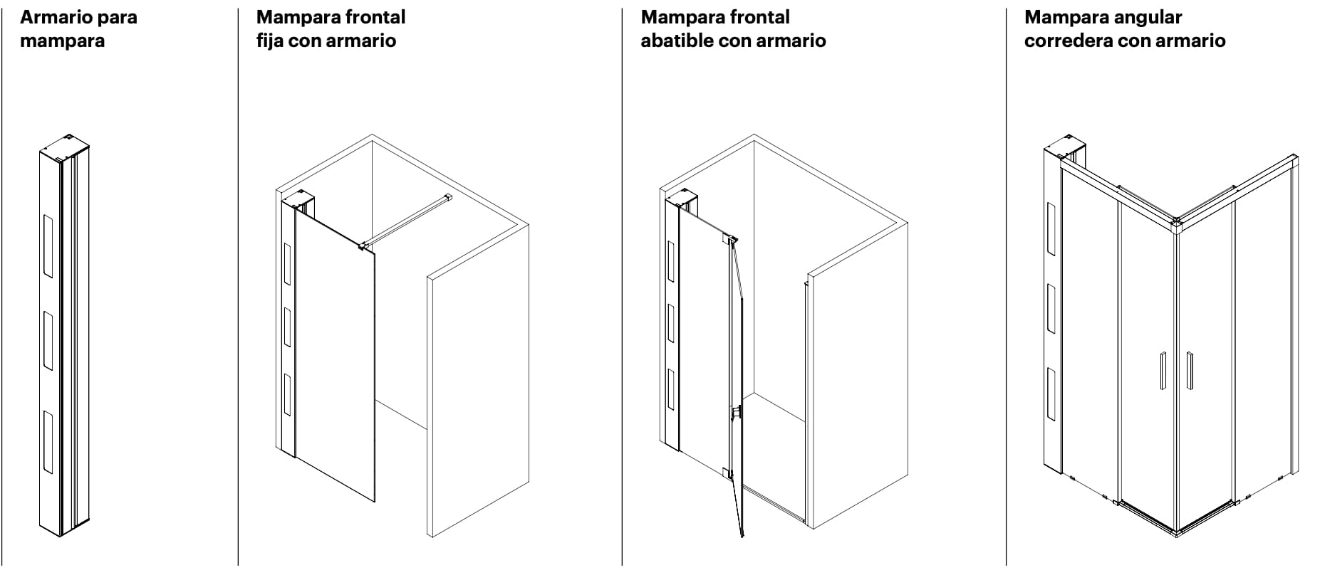 Nueva colección de armarios y repisas